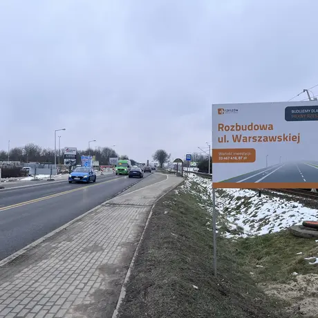 Rozbudowa ul. Warszawskiej [styczeń 2023] - fot 21